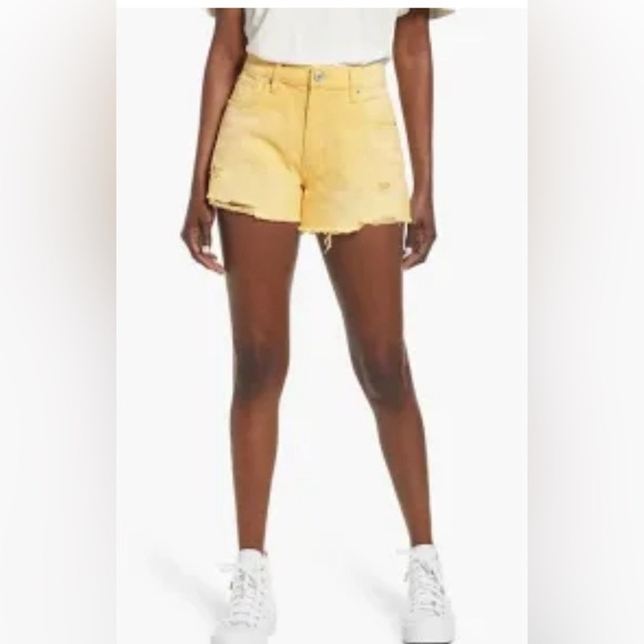 STS Blue Shorts | STS Blue The Layne Short in Marigold Yellow - Picture 1 of 8